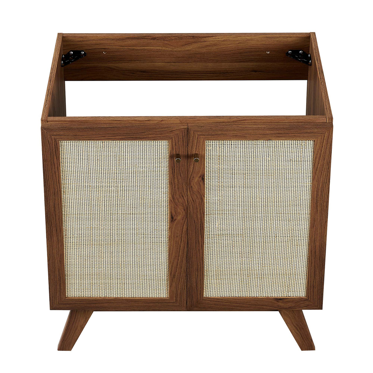 Soma Walnut/Black 30" Bathroom Vanity - Ornate Home