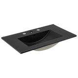 Soma Walnut/Black 30" Bathroom Vanity - Ornate Home