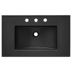 Soma Walnut/Black 30" Bathroom Vanity - Ornate Home