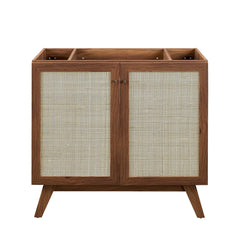 Soma Walnut/White 36" Bathroom Vanity - Ornate Home