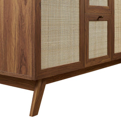 Soma Walnut/White 48" Double Sink Bathroom Vanity - Ornate Home