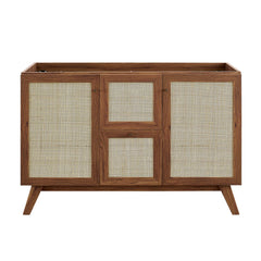 Soma Walnut/White 48" Single Sink Bathroom Vanity - Ornate Home