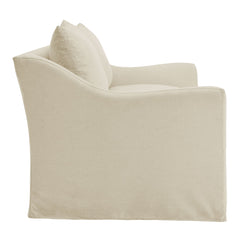 Somerset 70" Linen Blend Slipcovered Loveseat - Ornate Home