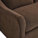 Somerset Cocoa 92" Linen Blend Slipcovered Sofa - Ornate Home
