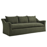 Somerset Sage 92" Linen Blend Slipcovered Sofa - Ornate Home