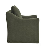 Somerset Sage Linen Blend Slipcovered Armchair - Ornate Home