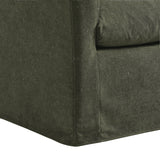 Somerset Sage Linen Blend Slipcovered Armchair - Ornate Home