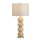 Somerset Tan/Gold Table Lamp (Set of 2) - Ornate Home