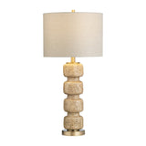 Somerset Tan/Gold Table Lamp (Set of 2) - Ornate Home