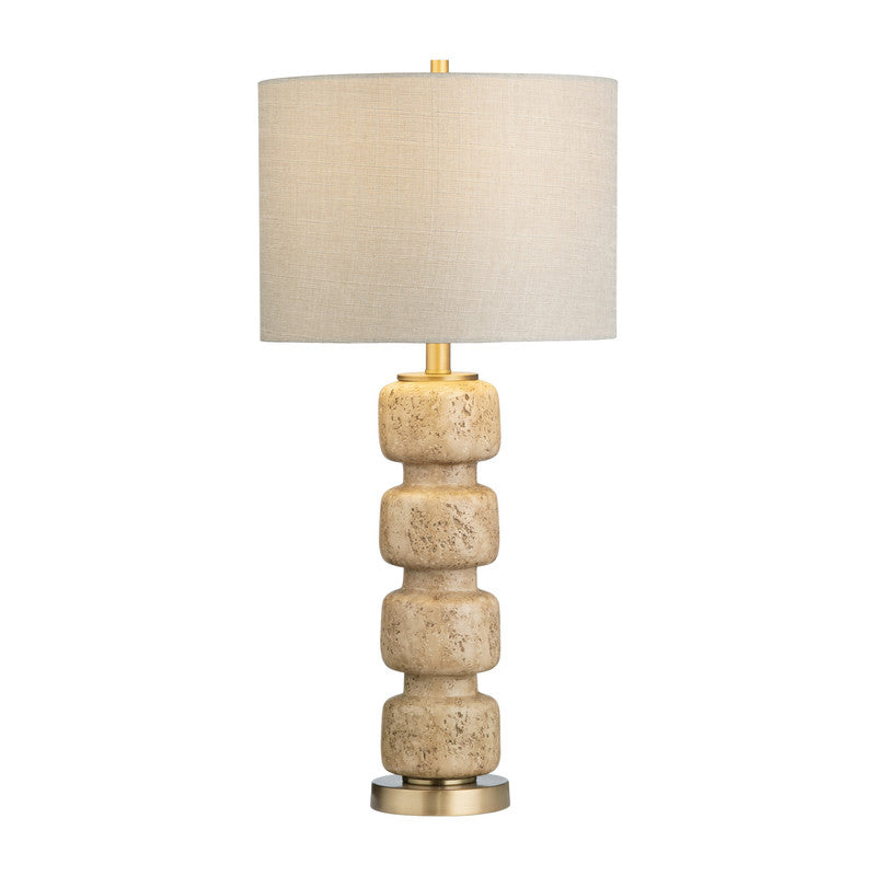 Somerset Tan/Gold Table Lamp (Set of 2) - Ornate Home