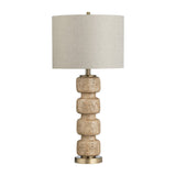 Somerset Tan/Gold Table Lamp (Set of 2) - Ornate Home