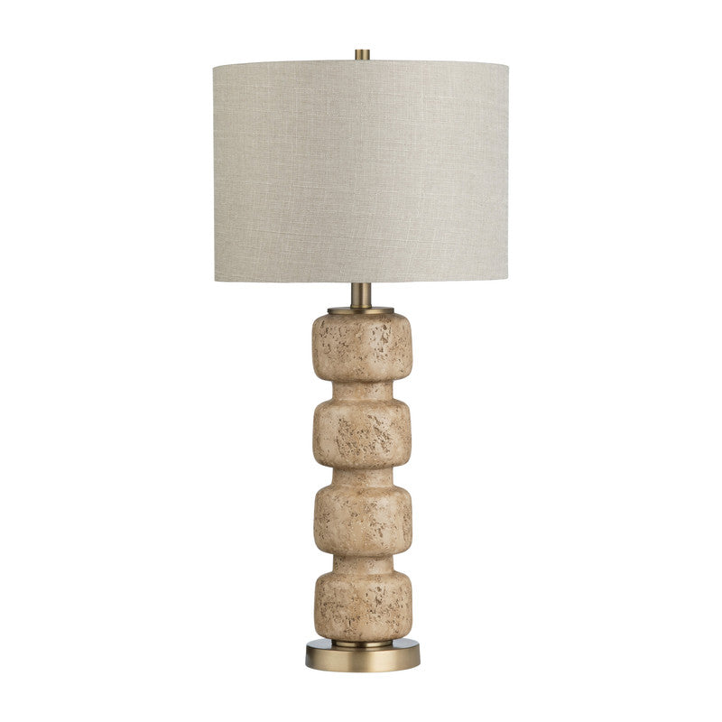 Somerset Tan/Gold Table Lamp (Set of 2) - Ornate Home