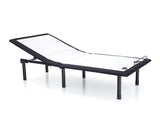 Somnerside I Black/White  Full Adjustable Bed Frame Base - Ornate Home