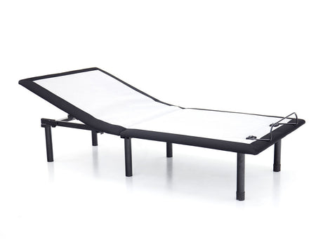 Somnerside I Black/White  Full Adjustable Bed Frame Base - Ornate Home