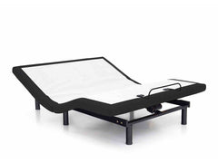 Somnerside II Black/White Cal King Adjustable Bed Frame Base - Ornate Home