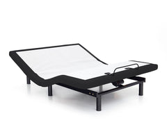 Somnerside II Black/White  Full Adjustable Bed Frame Base - Ornate Home