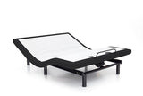Somnerside II Black/White Half Cal.King Adjustable Bed Base - Ornate Home