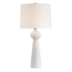 Sonata Textured White Table Lamp - Ornate Home