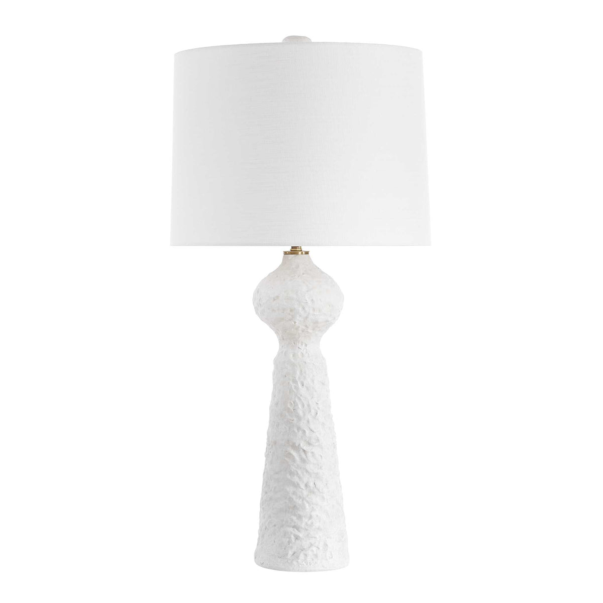 Sonata Textured White Table Lamp - Ornate Home
