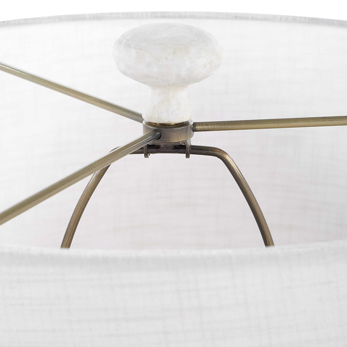 Sonata Textured White Table Lamp - Ornate Home
