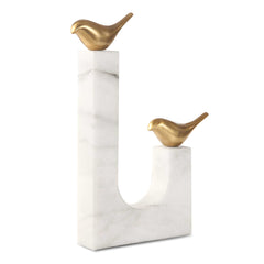 Songbirds Brass Sculpture - Ornate Home