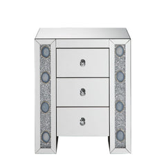 Sonia Mirrored & Faux Agate Accent Table - Ornate Home