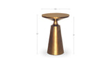 Sonja Brass Accent Table - Ornate Home