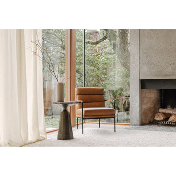 Sonja Charcoal Grey Accent Table - Ornate Home