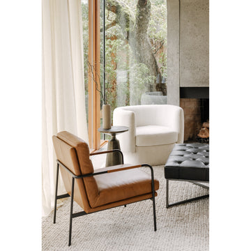 Sonja Charcoal Grey Accent Table - Ornate Home