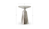 Sonja Silver Accent Table - Ornate Home