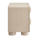 Sonnet Ash 2-Drawer Nightstand - Ornate Home