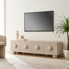 Sonnet Ash 69" Low Profile TV Stand - Ornate Home