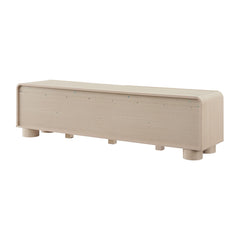 Sonnet Ash 69" Low Profile TV Stand - Ornate Home