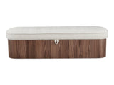Sonny Walnut Bench - Ornate Home