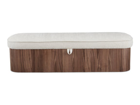 Sonny Walnut Bench - Ornate Home