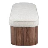 Sonny Walnut Bench - Ornate Home