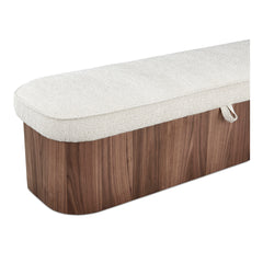 Sonny Walnut Bench - Ornate Home