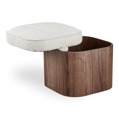 Sonny Walnut Stool - Ornate Home