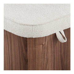 Sonny Walnut Stool - Ornate Home
