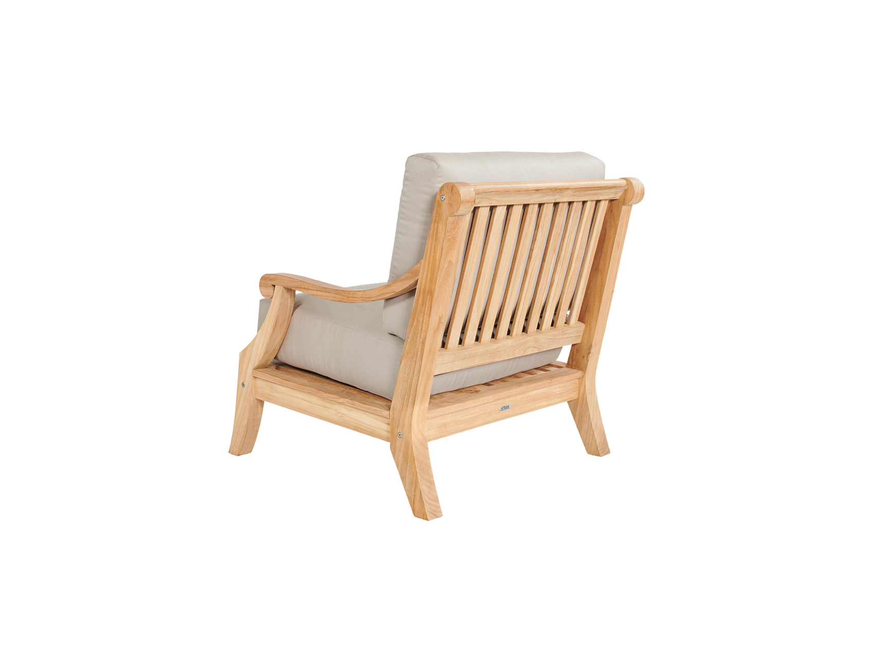 Sonoma 4-Piece Teak Antique Beige Outdoor Patio Deep Seating Set with Sunbrella® Cushion - Ornate Home