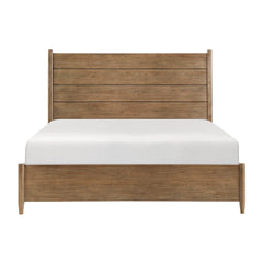 Sonoma Brown / Light Gray Eastern King Platform Bed - Ornate Home