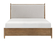 Sonoma Brown / Light Gray Queen Platform Bed - Ornate Home