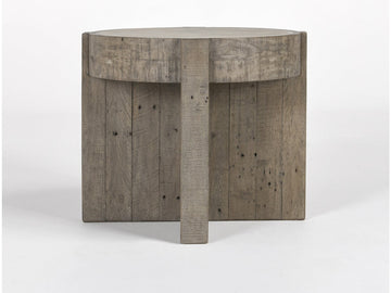 Sonoma Distressed Gray/Weathered Chalk End Table - Ornate Home