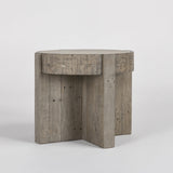 Sonoma Distressed Gray/Weathered Chalk End Table - Ornate Home