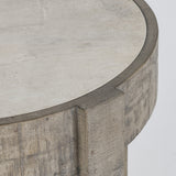 Sonoma Distressed Gray/Weathered Chalk End Table - Ornate Home