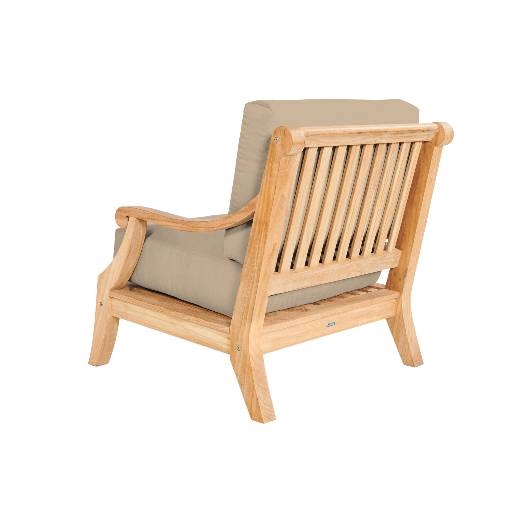 Sonoma Teak Fawn Outdoor Club Chair with Sunbrella® Cushion - Ornate Home