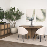 Sonomi Medium Brown 59" Round Dining Table