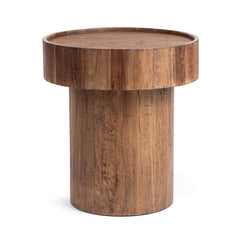 Sonora Harvest Mill 22" Round End Table