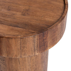 Sonora Harvest Mill 22" Round End Table