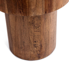Sonora Harvest Mill 22" Round End Table
